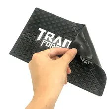 13,3 см* 20,8 см Автомобильная силиконовая Приборная панель автомобиля Противоскользящий коврик двухсторонний нескользящий липкий коврик для трансформеров стайлинга автомобиля