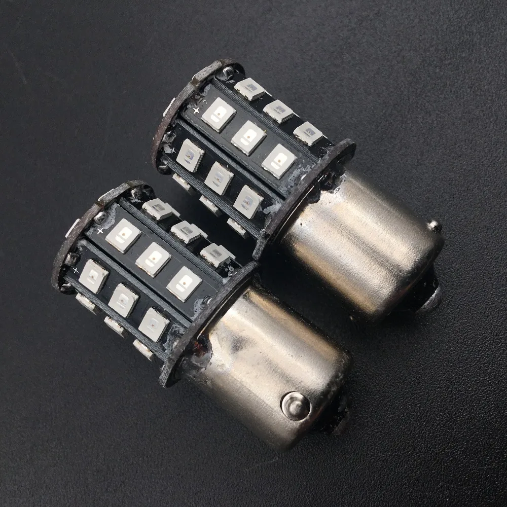 BA15S P21W R5W R10W 1156 1141 1003 33 SMD 2835 Светодиодный фонарь заднего хода лампа белый красный