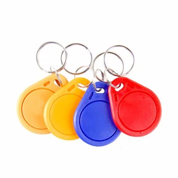 

100pcs F1108 (Compatible MFS50) 13.56MHz RFID IC Key Tags Keyfobs Token NFC TAG Keychain