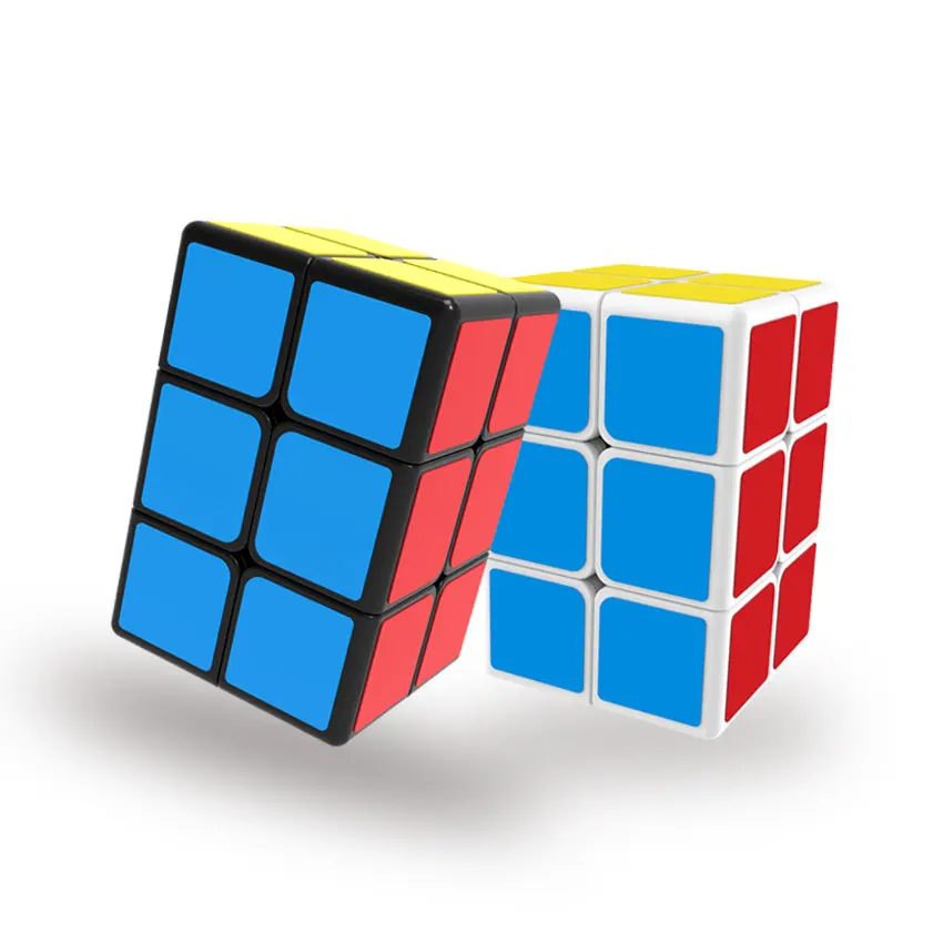 Mofangge Qiyi магический куб 2x2x3 с наклейками плавно профессиональная скоростная головоломка твист Карманный Cubo Magico игрушки для детей подарок