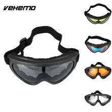 Vehemo Motocross Motorcycle ATV Dirt Wind Proof Goggles Glasses Eyewear Sunglasses