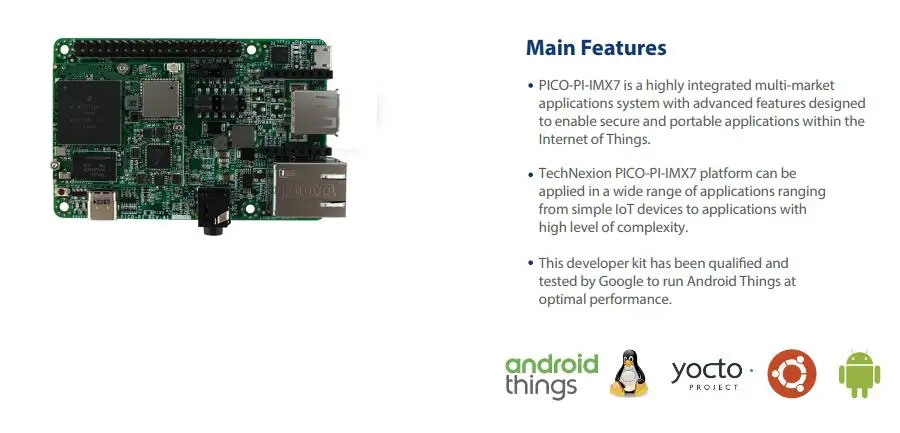 PICO-PI-IMX7-AMAZON INFO