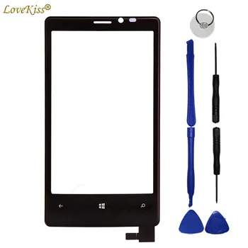 

N920 Front Panel For Nokia Lumia 920 N920 Touch Screen Sensor LCD Display Digitizer Glass Cover Touchscreen TP Replacement Tools