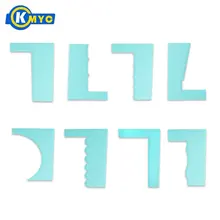 KMYC ABS торт более гладкий торт крем для украшения более гладкой глазурью скребок для мастики глазурь шпатель масло полировщик инструменты