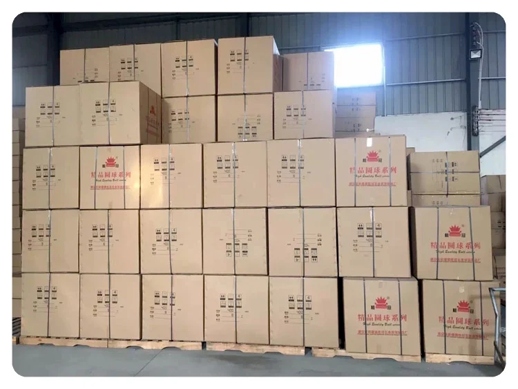 Package hollow balls 