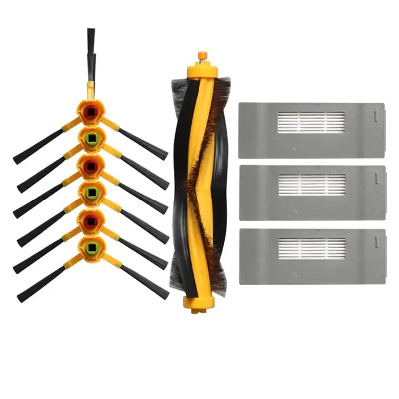 

filter for vacuum cleaner Brush +Filter Vacuum Cleaner Accessories Pack For Ecovacs Deebot Dt85/Dt83/Dm80/Dm81/Dm85