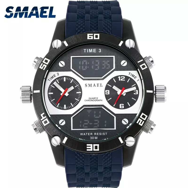 

SMAEL Men Military Watches Waterproof S Shock Sport Watch Man Wristwatch Quartz Clock relogios masculino 1159 Army Watch Men