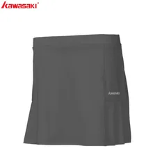 Kawasaki брендовая полиэфирная Женская теннисная юбка шорты анти-опорожненная Спортивная юбка для нетбола для бадминтона бега фитнеса SK-S2751