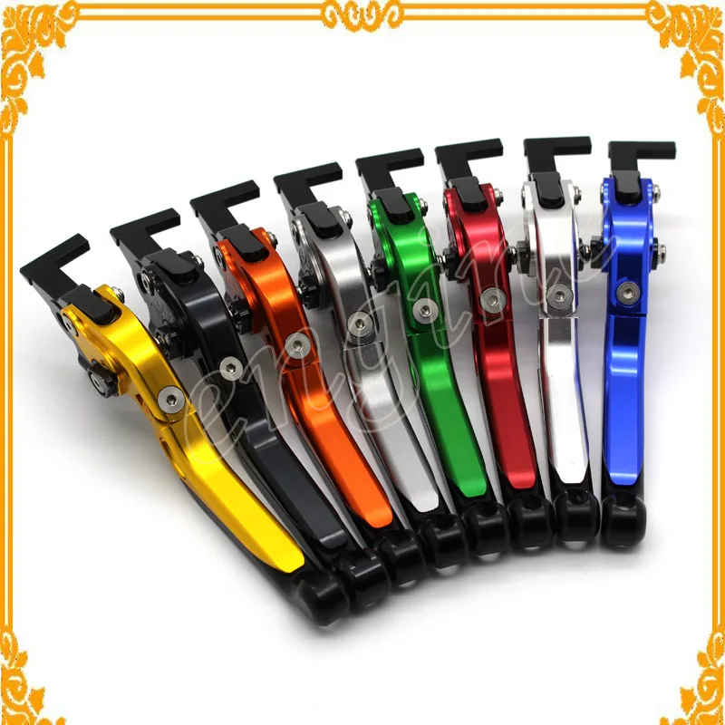 Motorcycle Adjustable Folding Extendable Brake Clutch Levers for