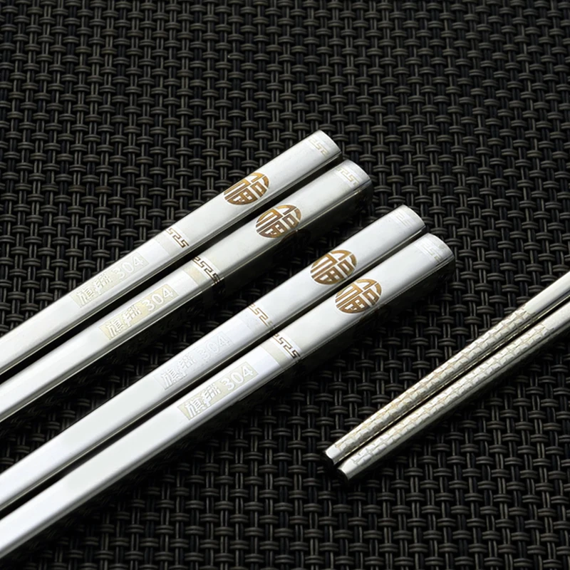 Buy Chinese 304 stainless steel chopsticks using non