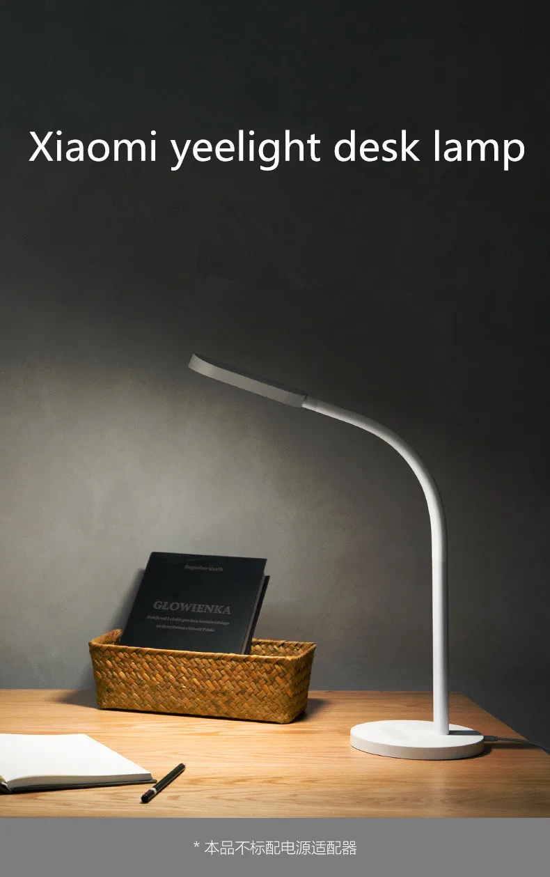 Оригинальная Светодиодная настольная лампа xiaomi Yeelight mi jia, умная Складная сенсорная регулировка яркости цвета температуры для умного дома xiaomi mi