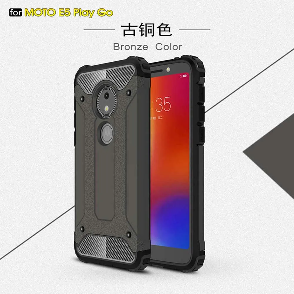 Защитный чехол для Motorola Moto E5 Play Go XT1920 XT1920-16 XT1920-18 чехол-бампер для телефона Moto E Play 5 5th Gen XT 1920