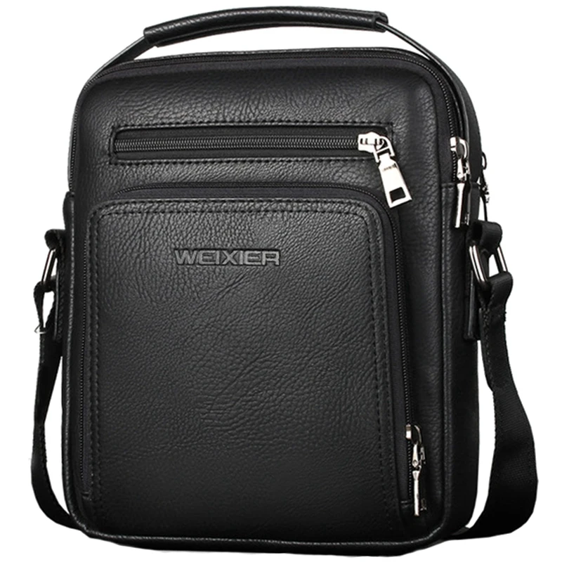 WEIXIER, повседневные мужские сумки через плечо из искусственной кожи, сумка-мессенджер, дизайнерская мужская сумка, мужские сумки на плечо