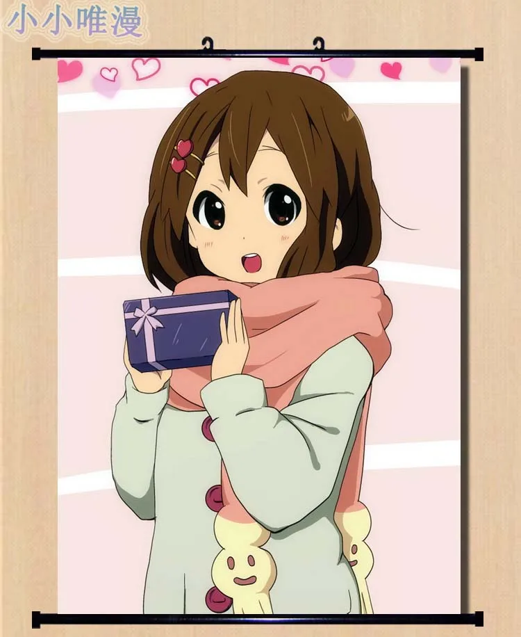 K ON японского аниме! Hirasawa Yui & Akiyama Mio Tainaka Ritsu Kotobuki Tsumugi домашний декор настенная