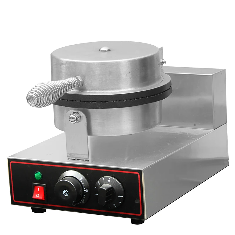 

Electric ice cream cone maker Palacinka baker cone baking machine crepe making machine crispy egg roll 1kw 110V 220V EU US plug
