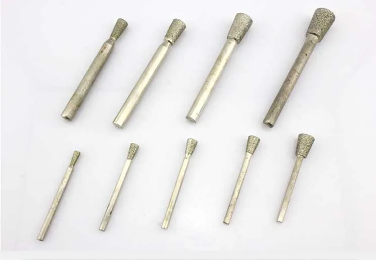 3ps/Lot 3mm/6mm C7 Mandrel Drill Dremel Electroplated Diamond Grinding