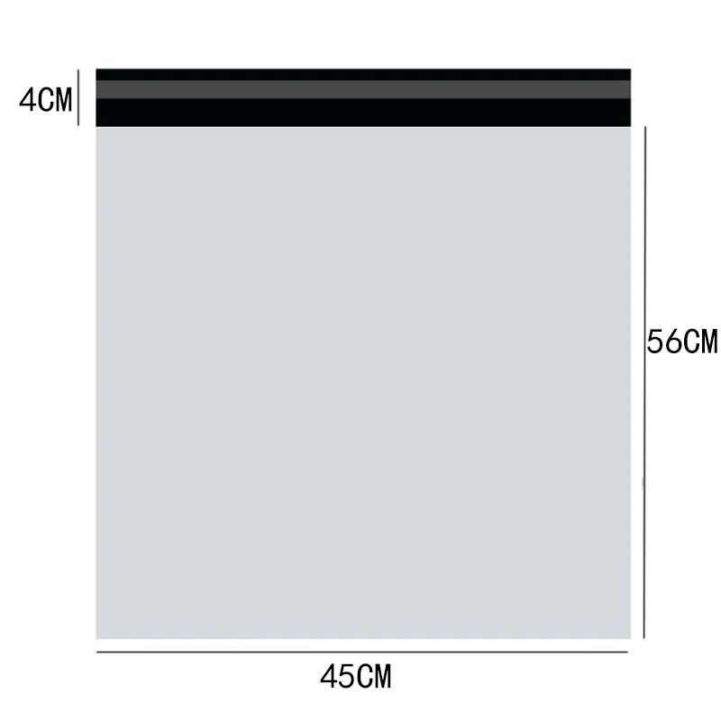 14 размеров полиэтиленовый почтовый конверт сумка Курьерская сумка для хранения с самоклеящимся почтовый пакет почтовые сумки - Цвет: 45x60-10pcs