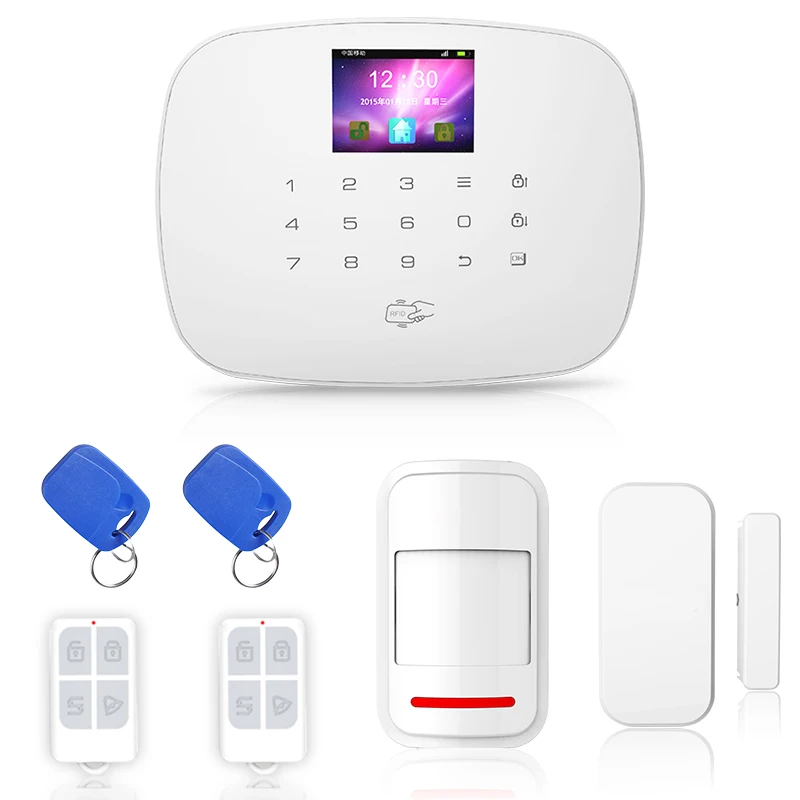 G19 Wireless Wired Home Security GSM Alarm System Anti tamper Samrt Alarm Android IOS APP Remote