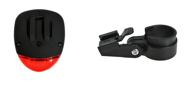 Flash Deal ROCKBROS Cycling Bike Bicycle LED Rear Light Solar Power Lamp Safety Warning Light Bicycle Seatpost Tail Light Bike Accessories 3