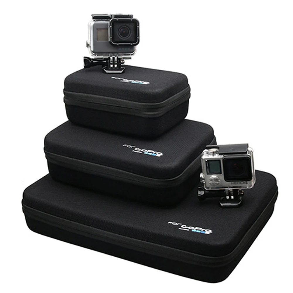 Чехол для камеры Gopro сумка хранения аксессуаров чехол Xiaomi Yi 4K Go pro Hero 9 8 7 6 hero5 Sjcam