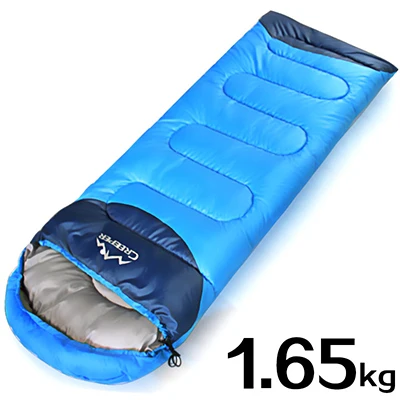 OS147-1-1.65KG Открытый кемпинг и туризм взрослый спальный мешок водонепроницаемый весна осень зима одиночный сплайсинга Терилен спальный мешок для путешествий - Цвет: OS147-1-1.65KG