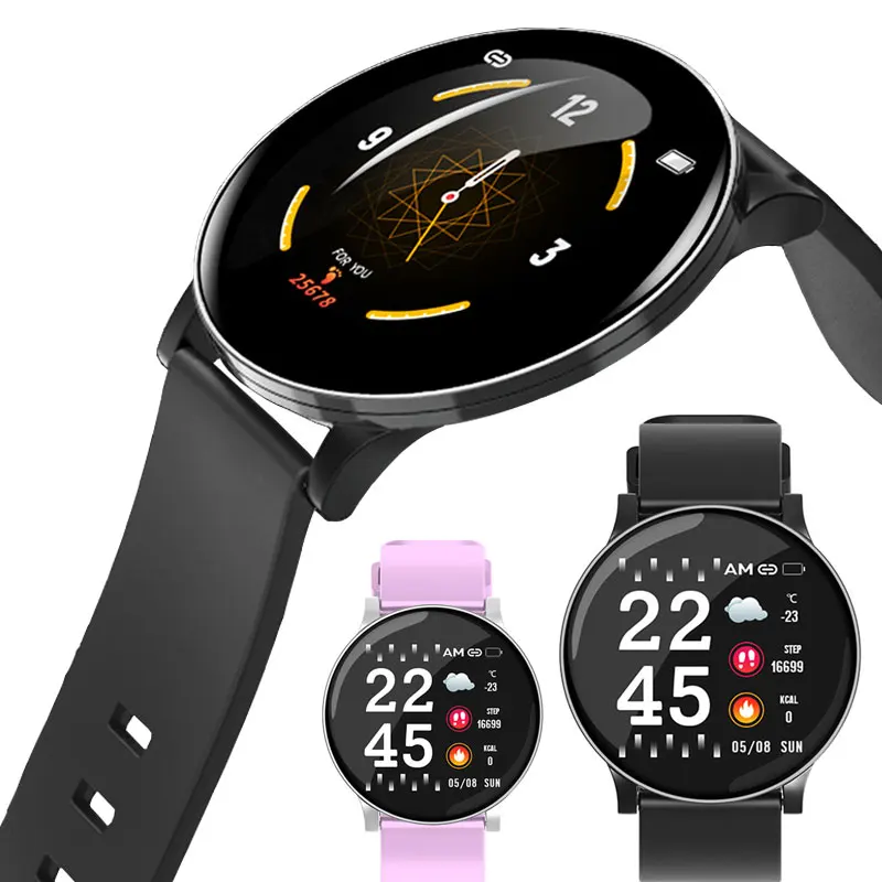 

New Color Screen Smart Watch Men Bluetooth Woman Smartwatch Sports Heart Rate Step Counter Weather Smart Bracelet IP67waterproof