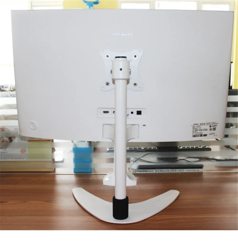 Wearson VESA Height Adjustable LCD Monitor Stand Flat Bottom For Samsung,HP,LG,Acer,ViewSonic,Asus,Dell etc 14-27inch PC Monitor (10)