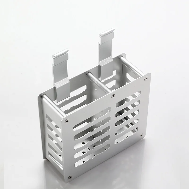  Non-perforated Chopstick Tube Kitchen Wall hanging Chopstick Cage Chopsticks tableware holding hang - 32869500162
