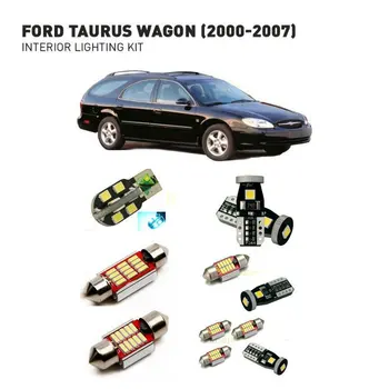 

Led interior lights For Ford taurus wagon 2000-2007 12pc Led Lights For Cars lighting kit automotive bulbs Canbus