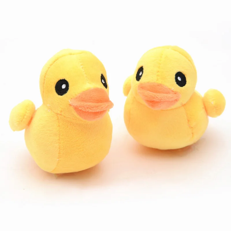 

Fast Shipping Dog Toys Plush Yellow Duck Squeak Toys Molar Bite-Resistant Pet Toy Jouet Chien Honden Speelgoed Pet Products