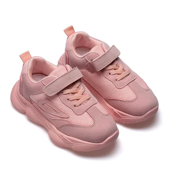 

2018 new boys and girls casual shoes autumn children's sports shoes in the big boy breathable soft bottom student baby shoes