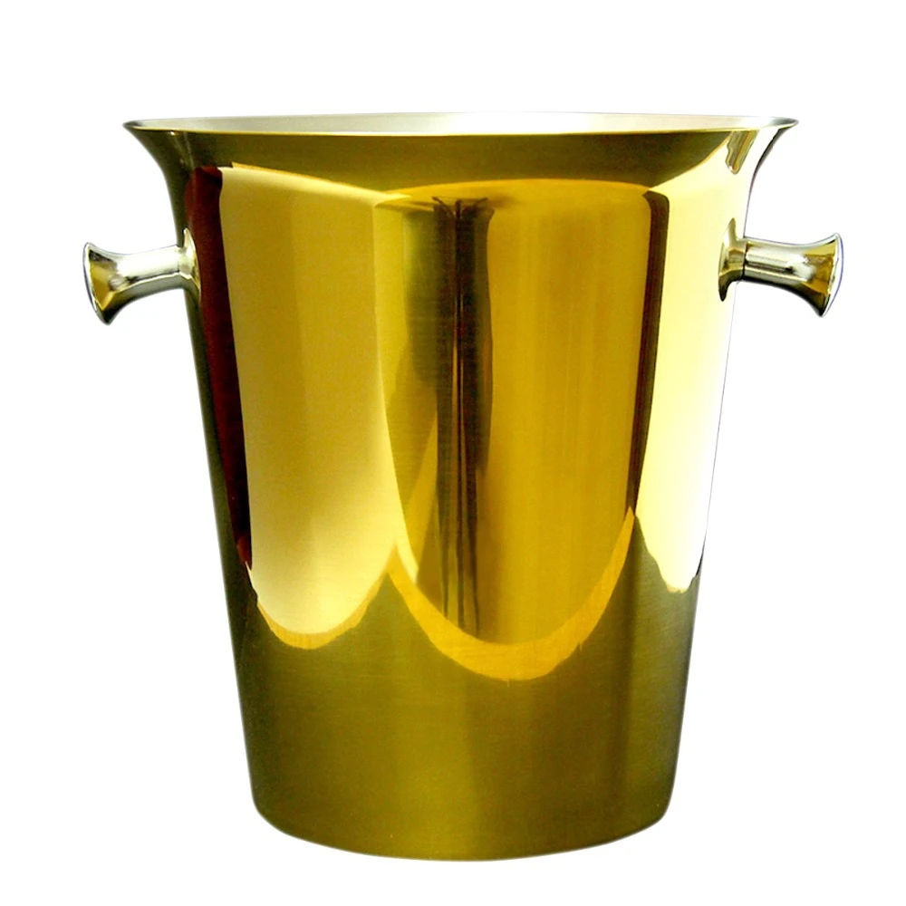Rose Gold Silver Ice Buckets wine ice bucket 5L Ice Bucket Stainless