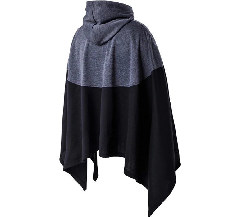 Тренч мужской с капюшоном европейский стиль 2017|men's cape coat|cloak hoodhooded cloak men |