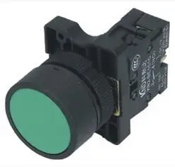 

22mm 1 NO N/O Sign Momentary Push Button Switch XB2-EA31 600V 10A ZB2-EA31 Green