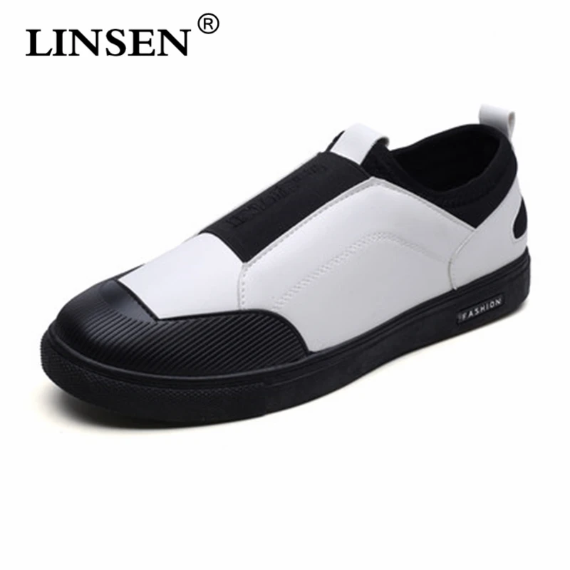 

Autumn winter High-end fashion Man Leisure sports shoes Men's Shoes with Low Band Canvas Lightweight breathable leather shoes