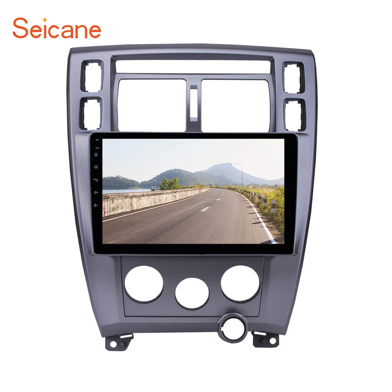 

Seicane Android 6.0/7.1/8.1 10.1" Car Radio GPS Multimedia Player Head Unit For Hyundai Tucson Left Hand Driving 2006-2013
