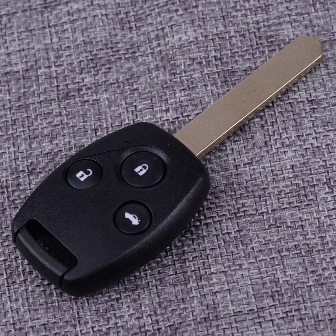 

DWCX 3 Buttons Car Remote Key Shell Case Fob with ID46 Chip 313.8 MHz fit for Honda Accord Civic 2003 2004 2005 2006 2007