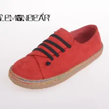 Для женщин парусиновая обувь женские ботинки на нескользящей подошве Туфли без каблуков дышащая литературы обувь для учащихся мягкая обувь женская обувь для прогулок