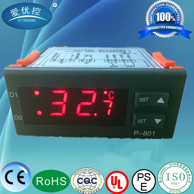 

Digital LCD Temperature Controller Chiller Solenoid Thermostat With Temperature Control Thermometer Thermo Switch