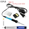ESPLB Adjustable Welding Temperature Electric Soldering Iron Solder Station with Switch 110V/220V US/EU Plug Heat Pencil ► Photo 2/6