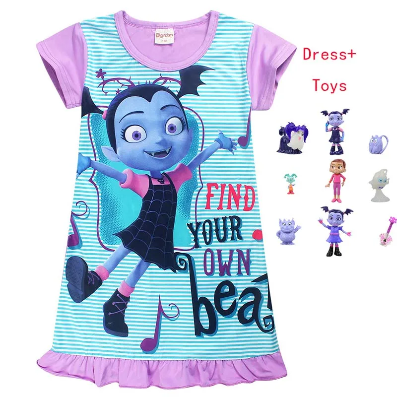 2018 дет vampirina вамп batwoman Эльза платье для девочек Фигурки Игрушка Кукла Моана