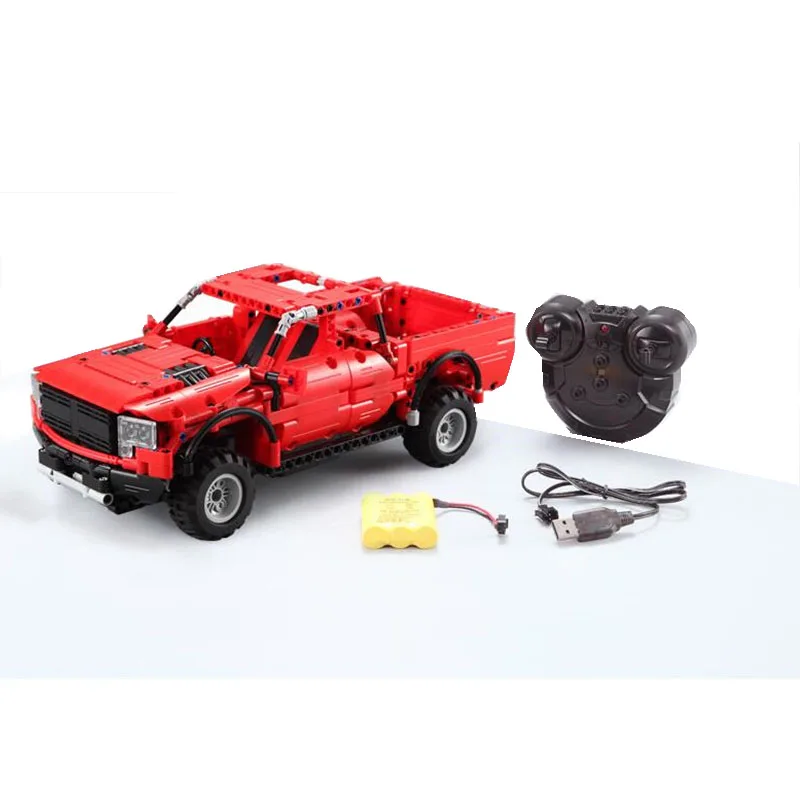 

549Pcs The SUV Car Pickup Truck Creator Remote-Control MOC Technic Building Blocks Brick Toys For Children