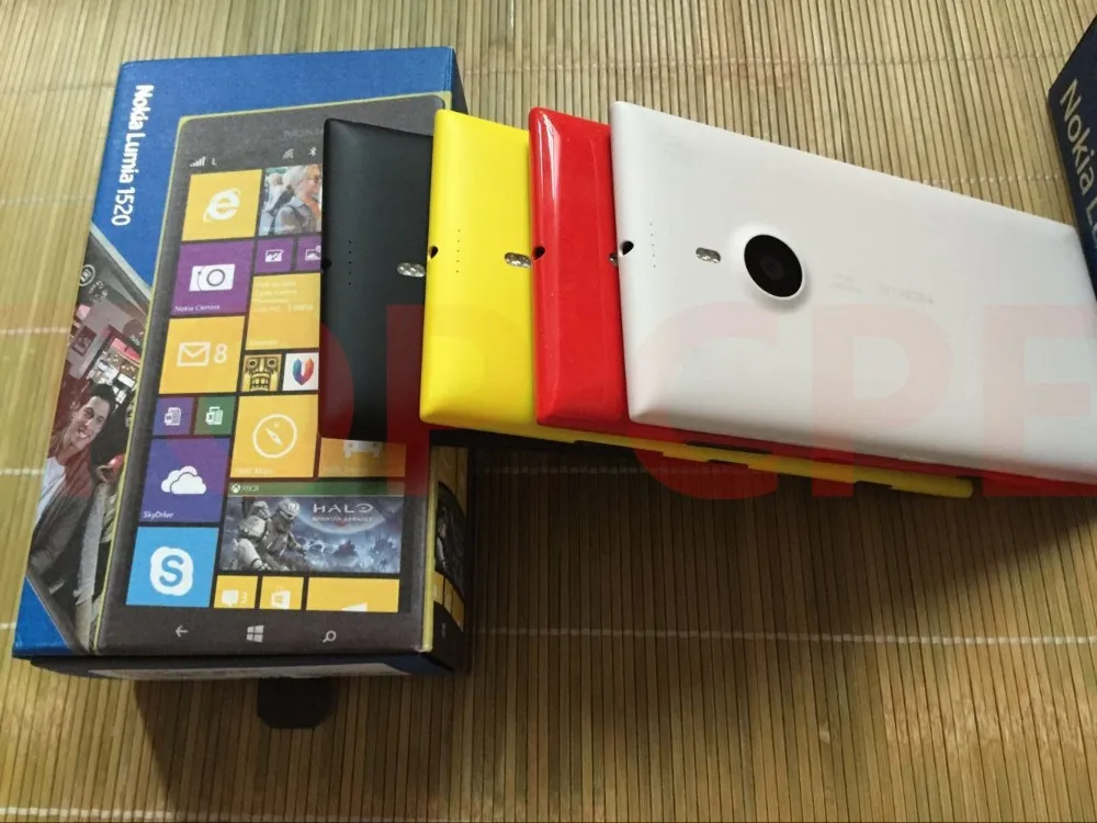 yenilenmis orijinal nokia lumia 1520 windows phone cep telefonu dort cekirdekli 2gb ram 32gb rom 20mp nfc gps wifi unlocked cep telefonu
