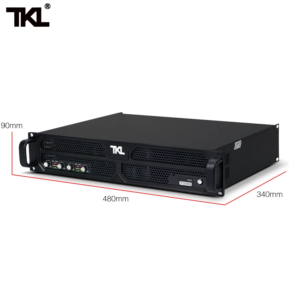 TKL PH4 professional power amplifier 4 Channel 4
