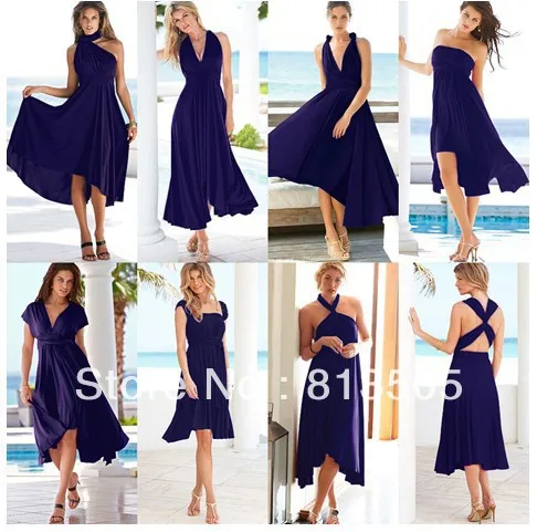 navy multiway bridesmaid dress