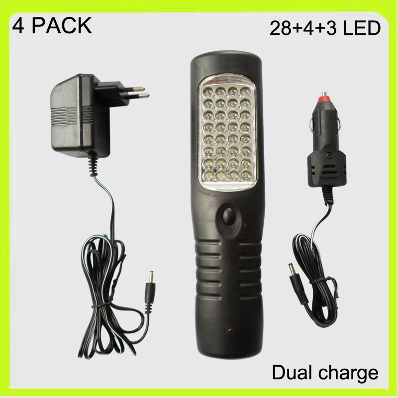 Фонарь светодиодный аккумуляторный 28 + 4 3 светодиодов|light torch|torch lightlight led |