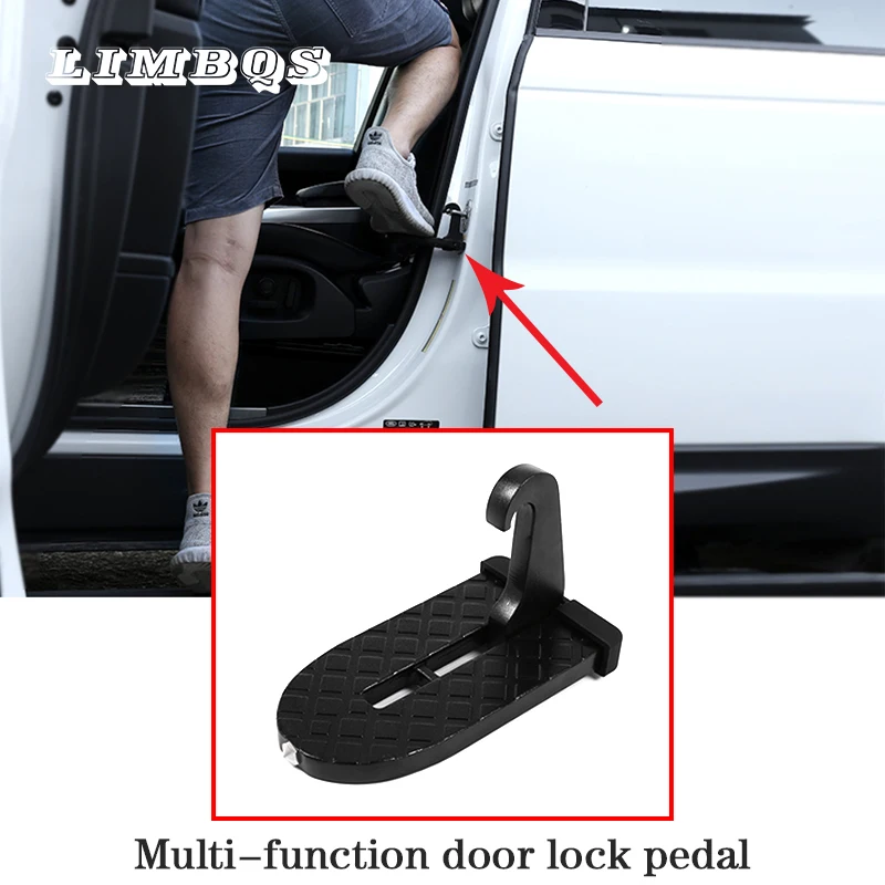 Designed for range rover Off road vehicle SUV Door Pedal Wash Tool Non-slip Climbing The Roof Ascending Auxiliary Ladder Folding