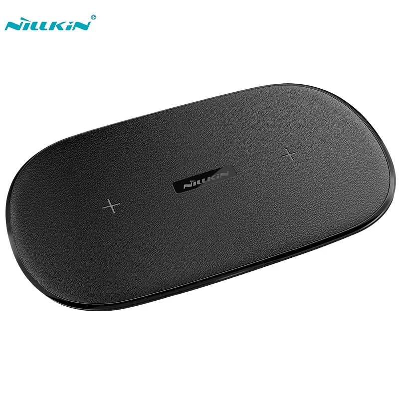 NILLKIN Gemini Wireless Fast Charger For iphone X XR XS Max Qi Fast Wireless Charger For Samsung
