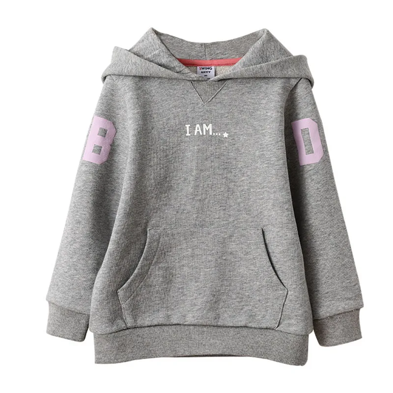 

2018 Spring Autumn Toddler Kids Baby Boys Girls Clothes Children Clothing Hooded Sweatshirts Infant Letter Blouse Hoodies Tops