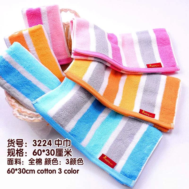 

Jacquard stripe, cherry, pattern, napkin, cloth, household kitchen dishcloth Face towel for children 10 pieces free shipping